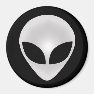 Aimant Tête grise d'alien