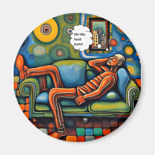 Aimant Tête qui fait mal