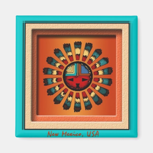 Aimant Tête Sun Katsina (Devant)