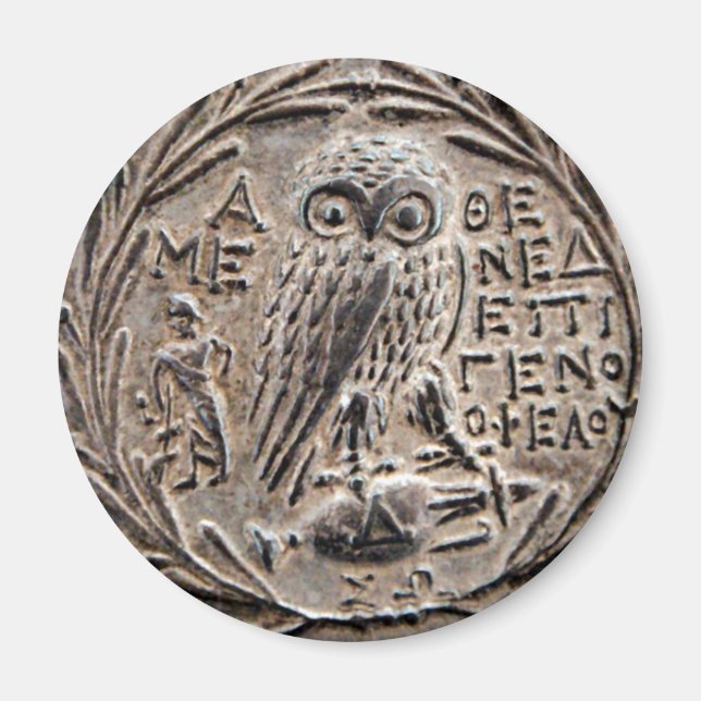 Aimant Tetradrachm en argent d'Athènes (Devant)