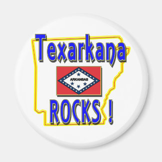 Aimant Texarkana Rocks ! (bleu)