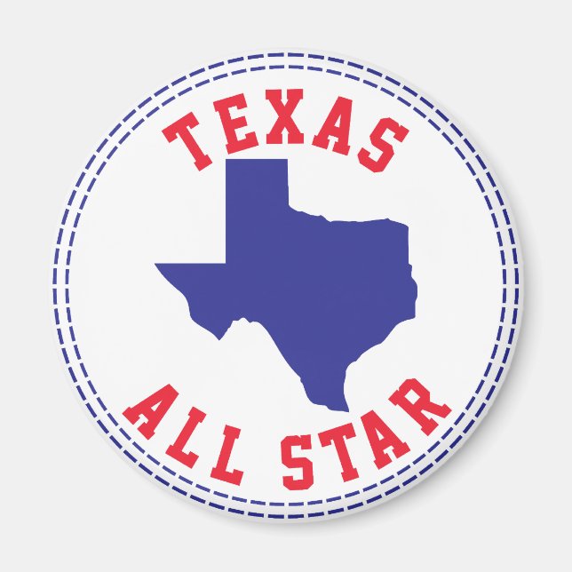 Aimant Texas All Star (Devant)