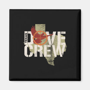 Aimant Texas Dove Crew Correspondance Dove Trip