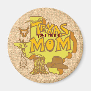 Aimant Texas Mom