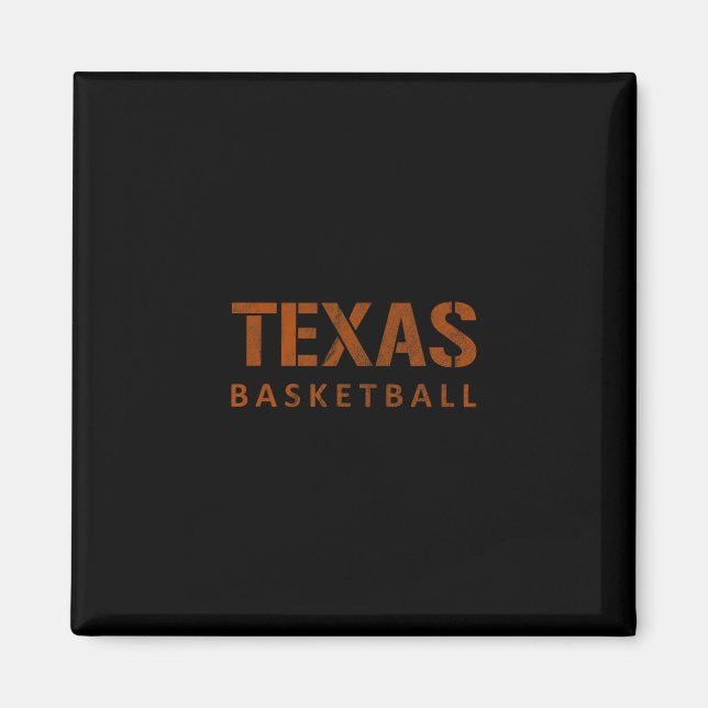 Aimant Texas Sketll Vintage Distressed  (Devant)