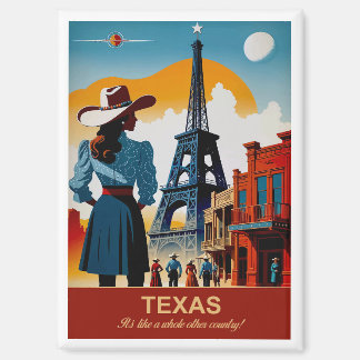 Aimant Texas Travel : C'est comme un autre pays
