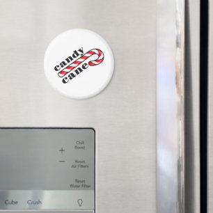 Aimant Texte Bonbon en Canne