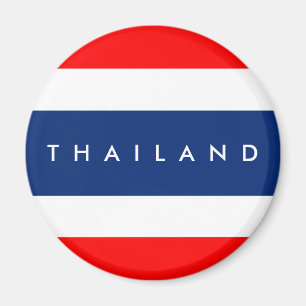Aimant Texte de nom de symbole de nation de drapeau de
