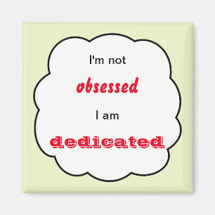 Aimant Texte personnalisé inspiré