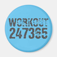 Texte usé et rayé Workout 247365 bleu