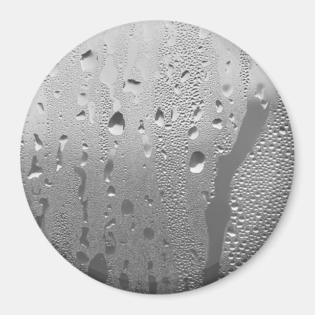 Aimant Texture de condensation cool (Devant)
