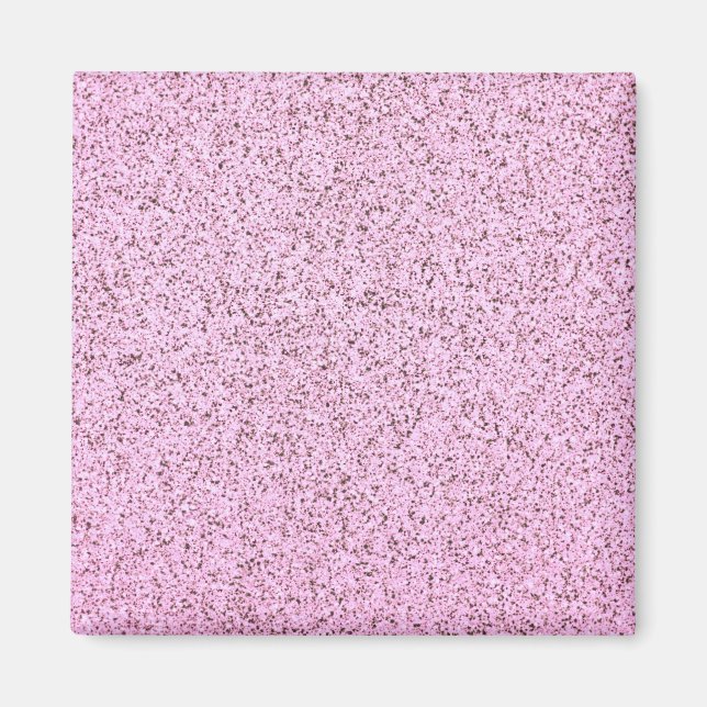Aimant Texture en béton rose pastel (Devant)