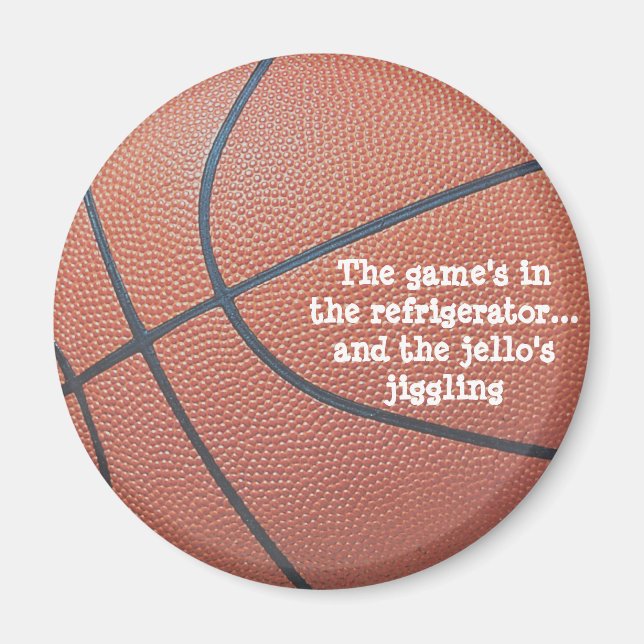 Aimant Texture Team Spirit_Basketball (Devant)