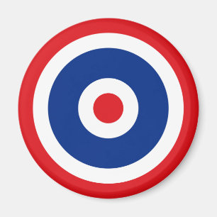 Aimant Thai Flag Roundel Target