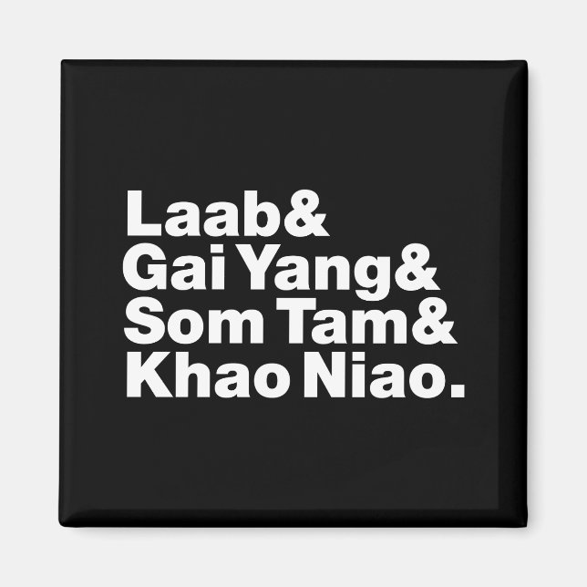 Aimant Thai Isaan Street Food (Devant)