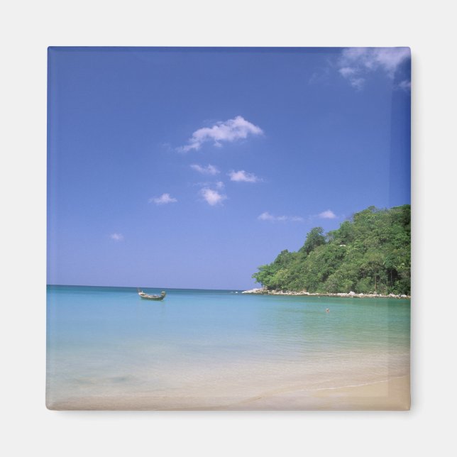 Aimant Thaïlande, île de Phuket. Plage. (Devant)
