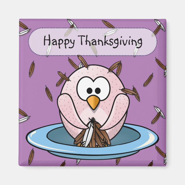 Aimant Thanksgiving (Devant)