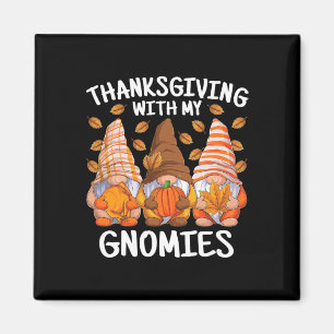 Aimant Thanksgiving Avec Mes Gnomes Automne Gnome Automne