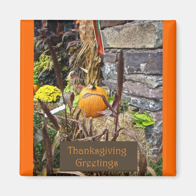 Aimant Thanksgiving Bounty (Devant)
