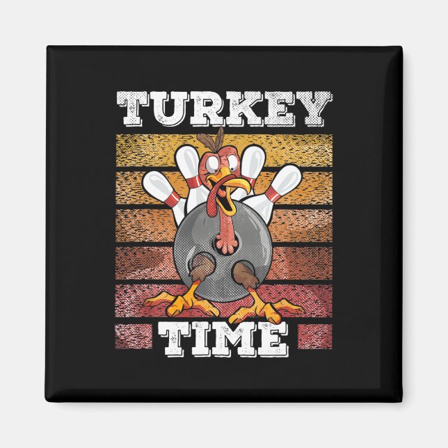 Aimant Thanksgiving Bowl Strike Pin Sport Turquie B (Devant)