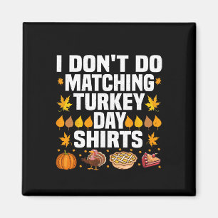 Aimant Thanksgiving Couple Drôle Je ne fais pas correspon