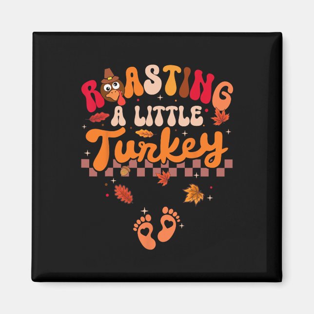 Aimant Thanksgiving Griller Un Peu La Grossesse De La Tur (Devant)