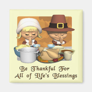 Aimant Thanksgiving : Les bénédictions de la vie