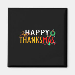 Aimant Thanksgiving Noël Joyeux Thanksmas