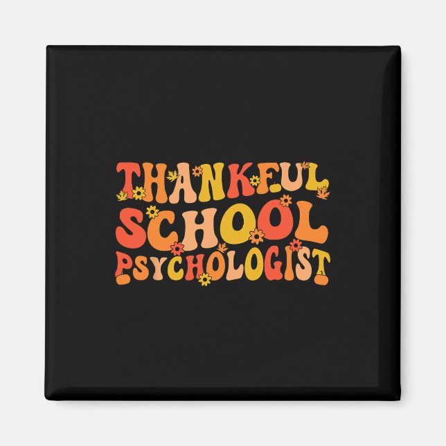 Aimant Thanksgiving School Psych Thanksgiving School Psyc (Devant)