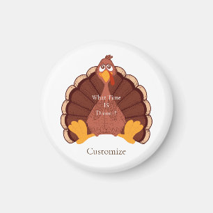 Aimant Thanksgiving Turkey Thunder Cove