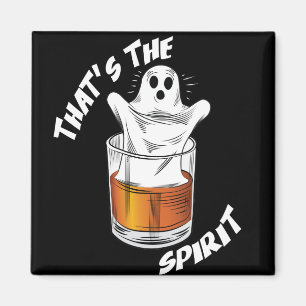 Aimant Thats L'Esprit - Drôle Fantôme D'Halloween