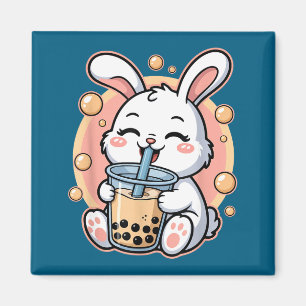 Aimant Thé aux perles de lapin Bubble Tea