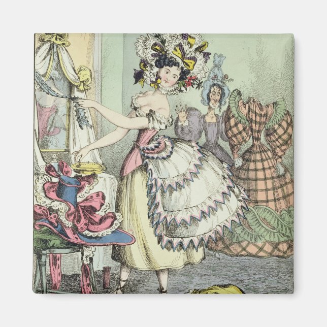 Aimant The Bustle, publié par Thomas McLean, Londres (co (Devant)