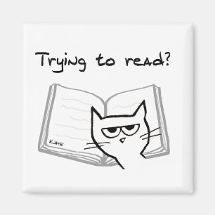 Aimant The Cat Makes it Impossible Read
