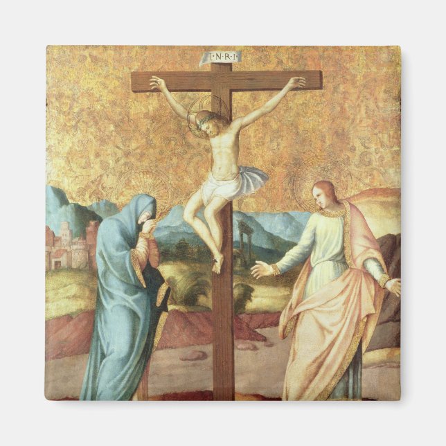 Aimant The Crucifixon with the Virgin and St John the Ev (Devant)