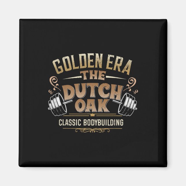 Aimant The Dutch Oak Clic Bodybuilding Gym Fitness Body B (Devant)