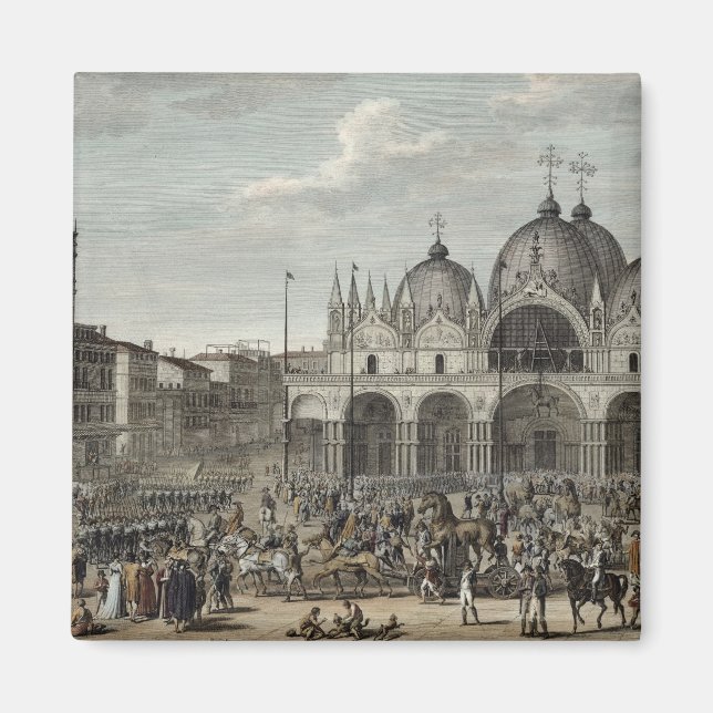 Aimant The entry of the French into Venice and the theft (Devant)