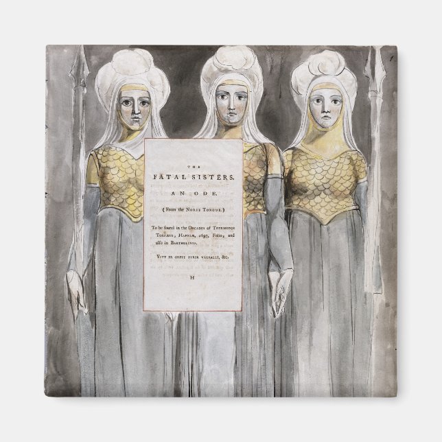 Aimant The Fatal Sisters, design 67 from 'The Poems of Th (Devant)