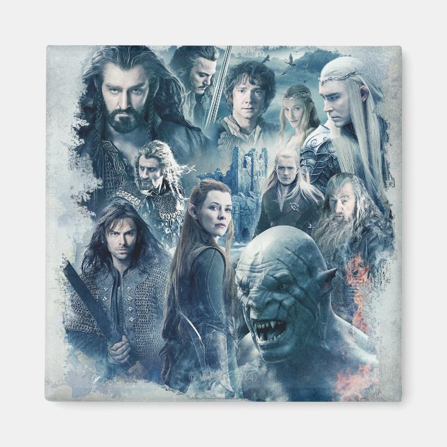 Aimant The Five Armies Character Graphic (Devant)