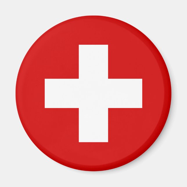 Aimant The Flag of Switzerland (Devant)