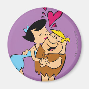Aimant The Flintstones   Betty Kissing Barney
