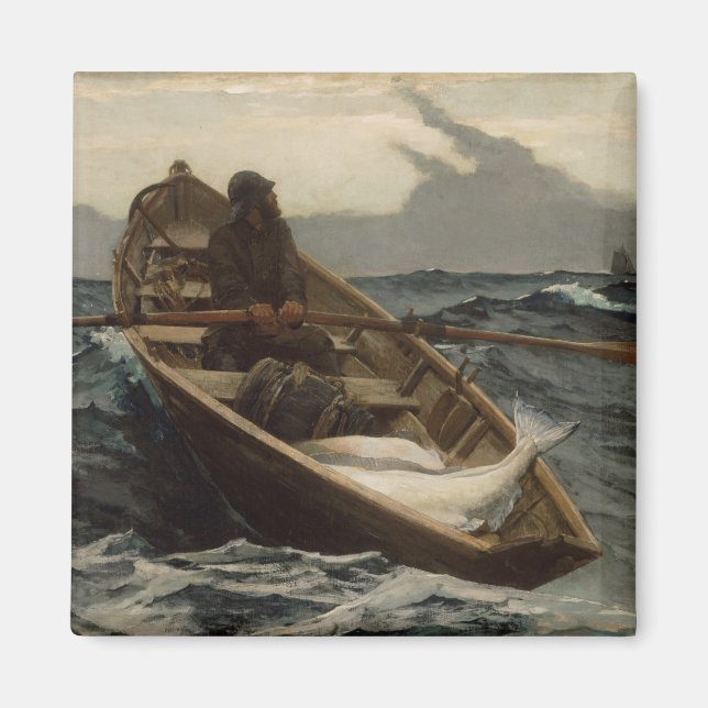 Aimant The Fog Warning (by Winslow Homer) (Devant)