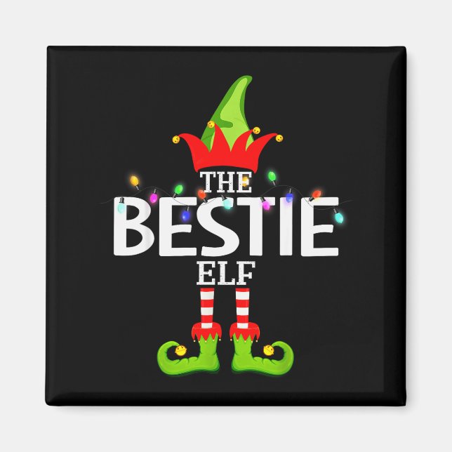 Aimant The Ie Elf Christmas Matching Pajamas  (Devant)