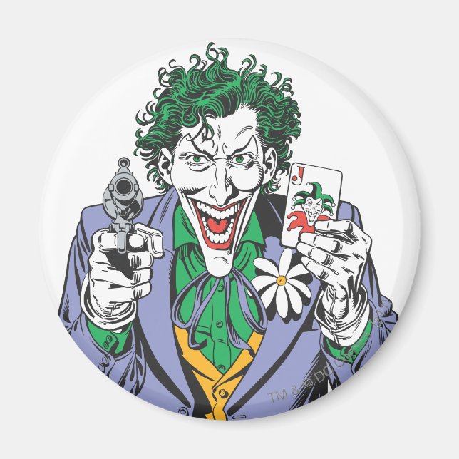 Aimant The Joker Points Gun (Devant)