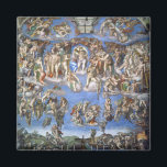 Aimant The Last Judgment<br><div class="desc">Le jugement Dernier de Michel-Ange © Bridgeman Images</div>