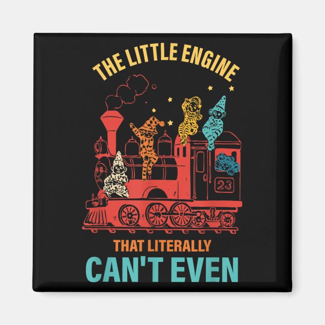 Aimant The Little Engine That Literally Can't Even Funny  (Devant)