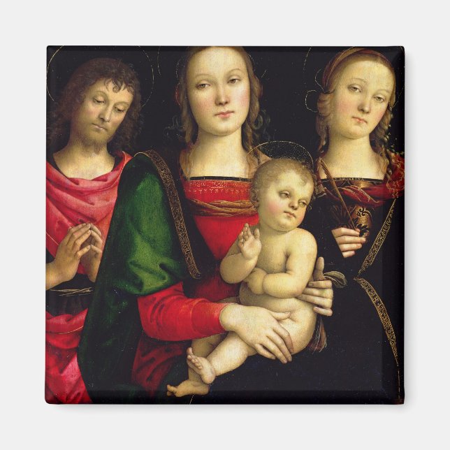 Aimant The Madonna and Child with St John the Baptist (Devant)