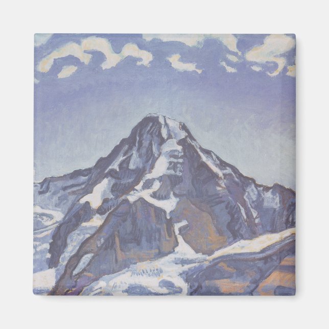 Aimant The Monk Mountain With Clouds (Ferdinand Hodler) (Devant)