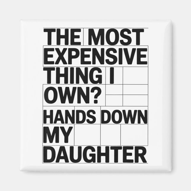 Aimant The Most Expensive Thing I Own_ Hands Down My Daug (Devant)