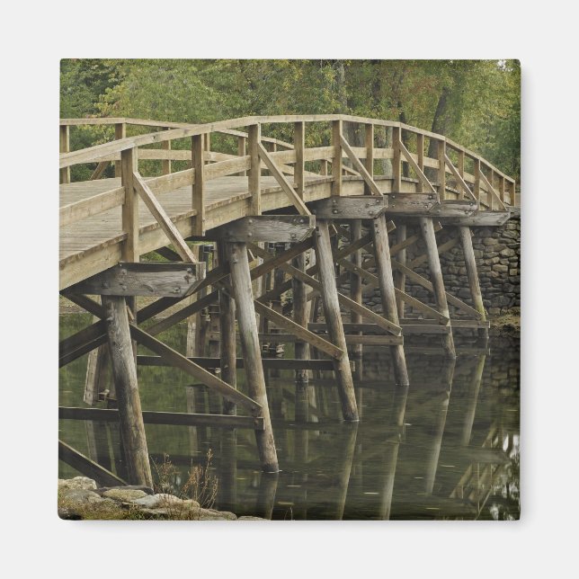 Aimant The Old North Bridge, Minute Man National (Devant)